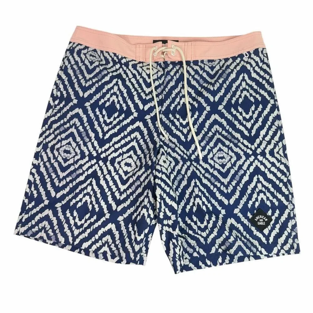 American Eagle Board Shorts size Large Blue